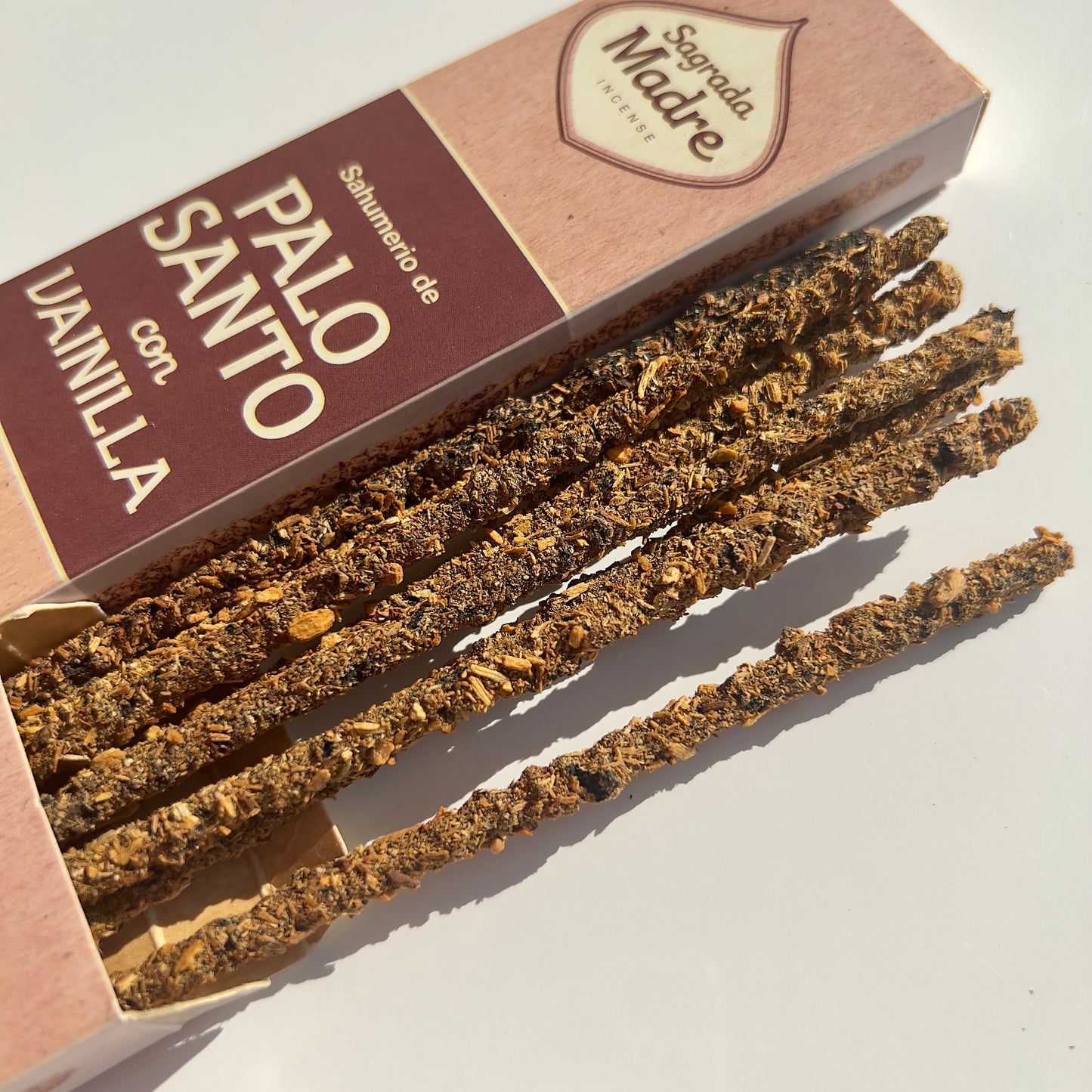 Incienso de Palo Santo con Vainilla - Sagrada Madre