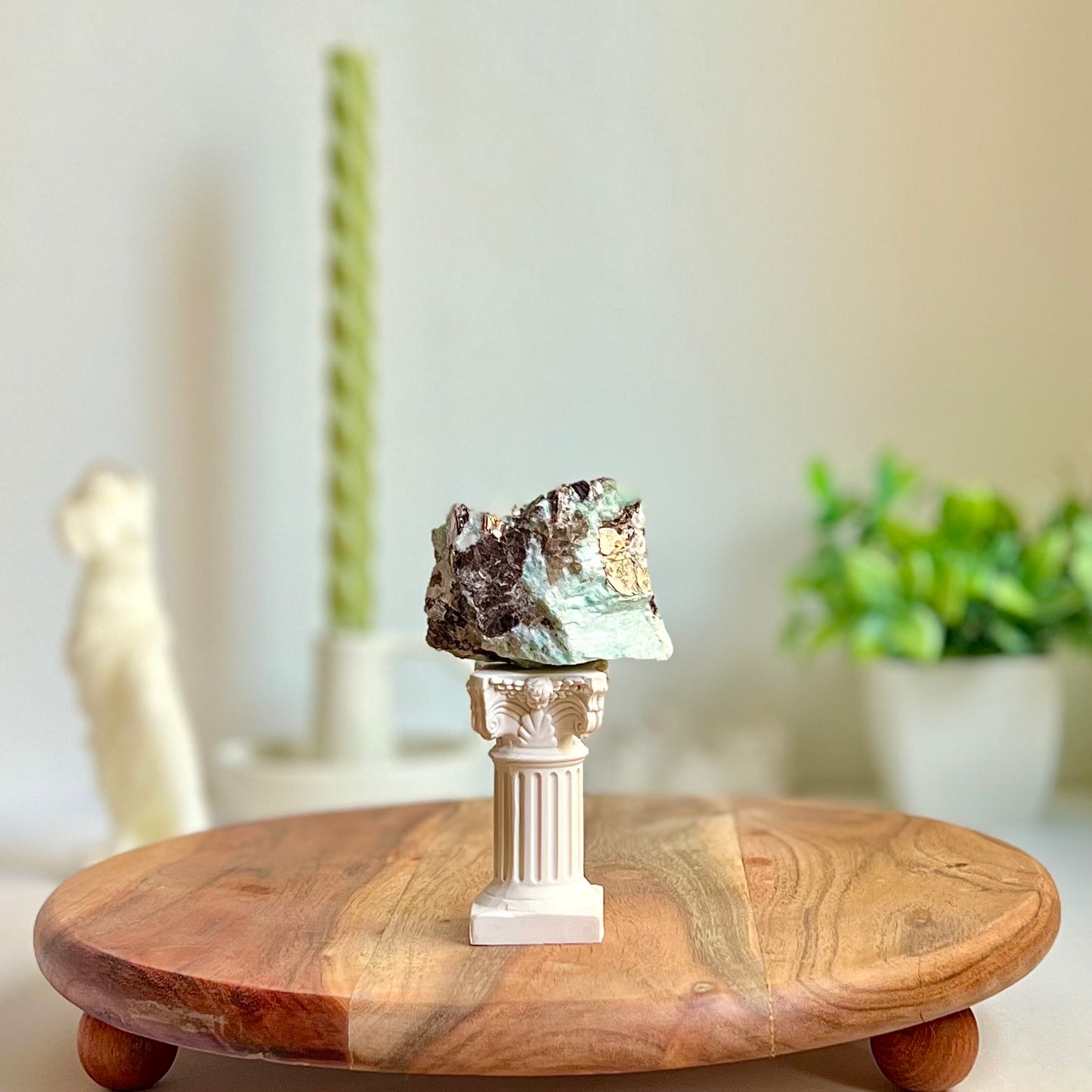 Amazonita de Madagascar masivo