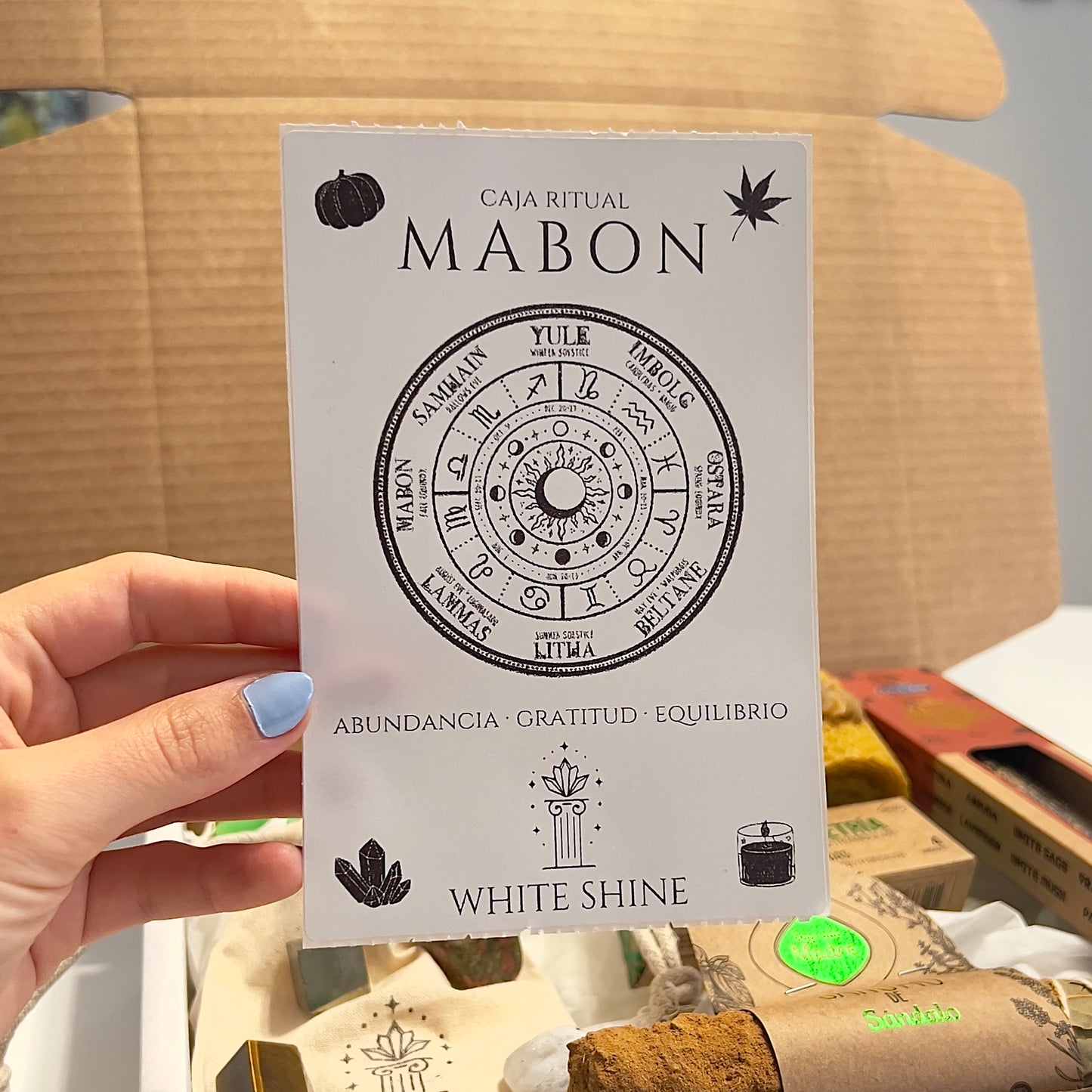 Caja Ritual de MABON - Abundancia, Equilibrio y Gratitud