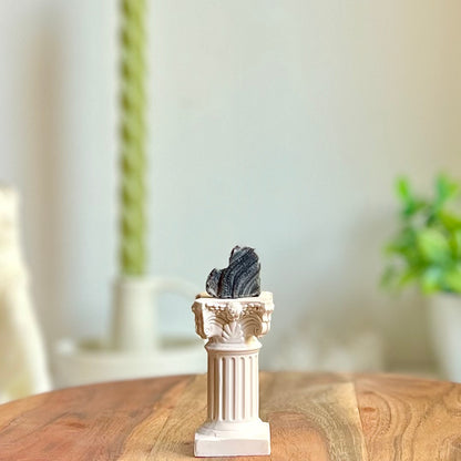 Corazón de Calcedonia cristalizada