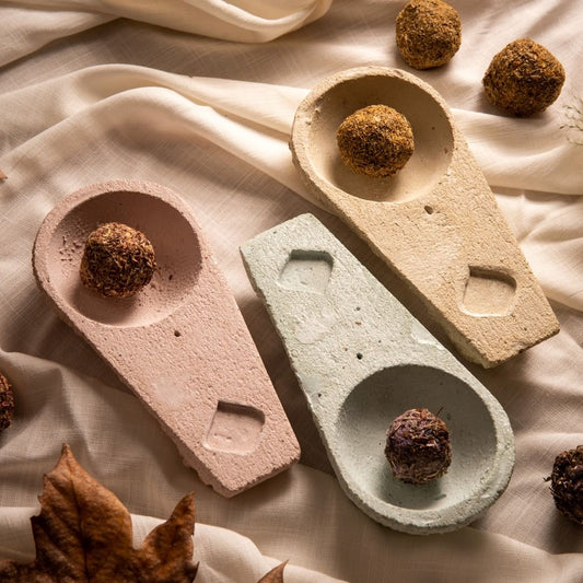 Quemador de cemento de colores