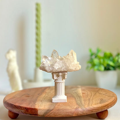 Drusa de Cuarzo Blanco