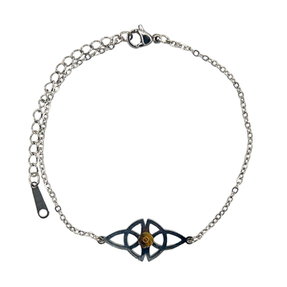 Pulsera Nudo Celta con Ojo de Tigre