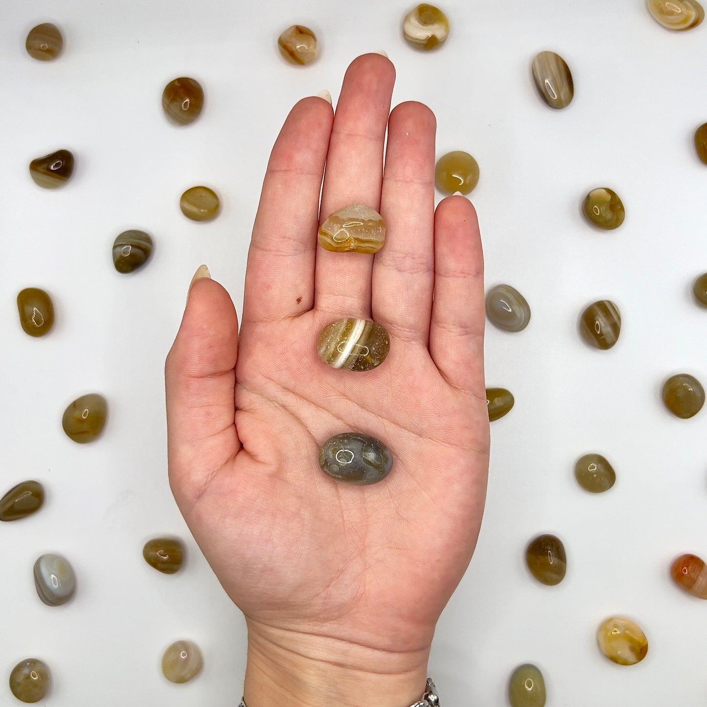 Ágata Veteada rodado