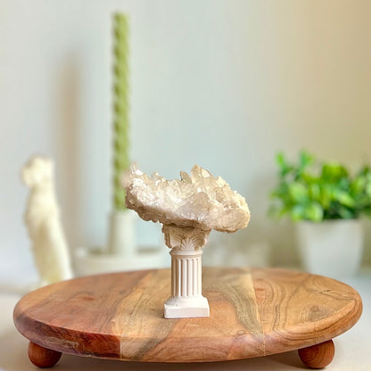 Drusa de Cuarzo Blanco