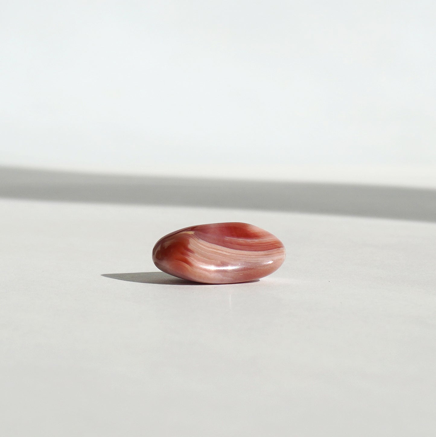 Ágata Rosa rodado | Amor propio y serenidad