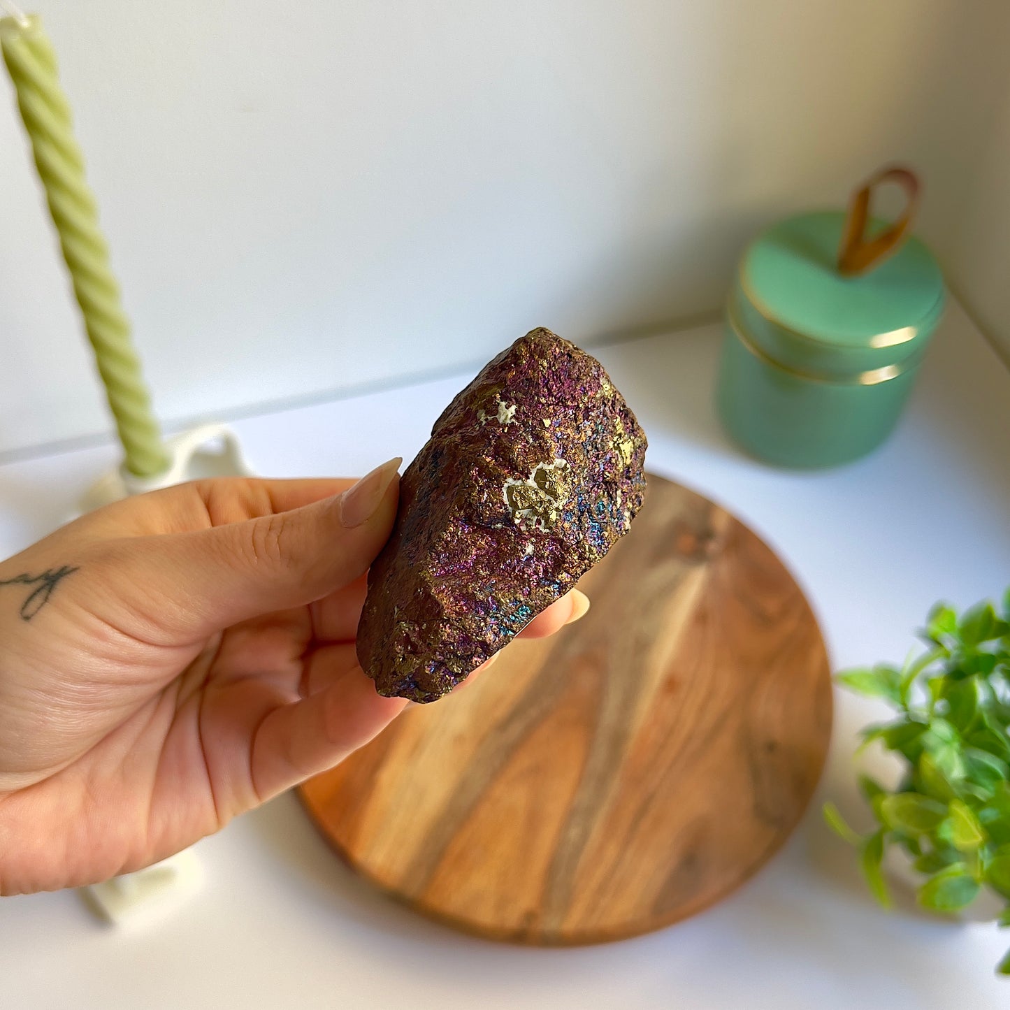 Calcopirita Irisada masivo