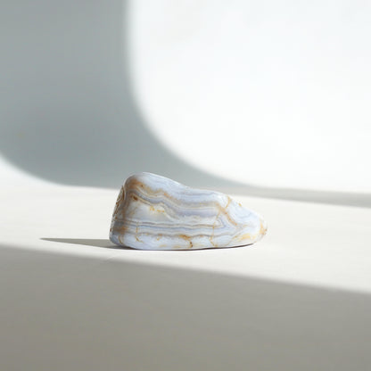 Calcedonia azul rodado