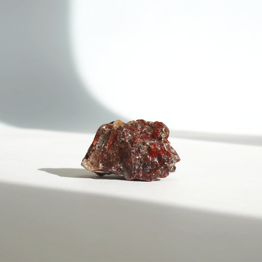 Calcita Roja masivo