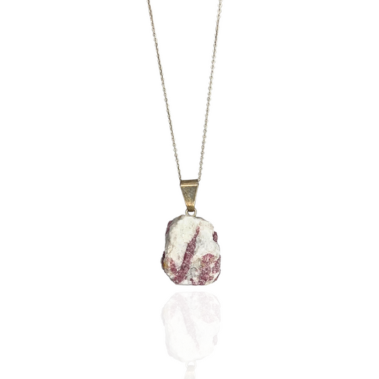 Collar Turmalina Rosa
