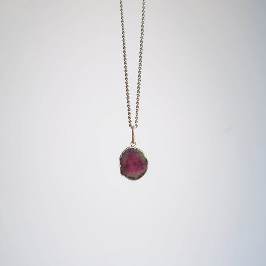 Collar Turmalina Sandía