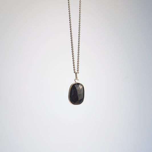 Collar Turmalina facetada