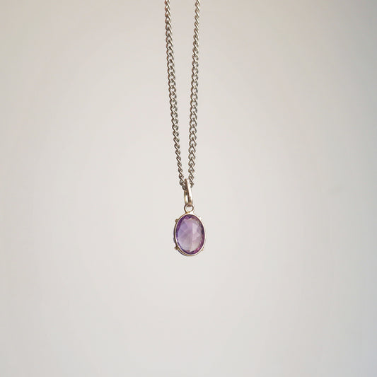 Collar óvalo Amatista