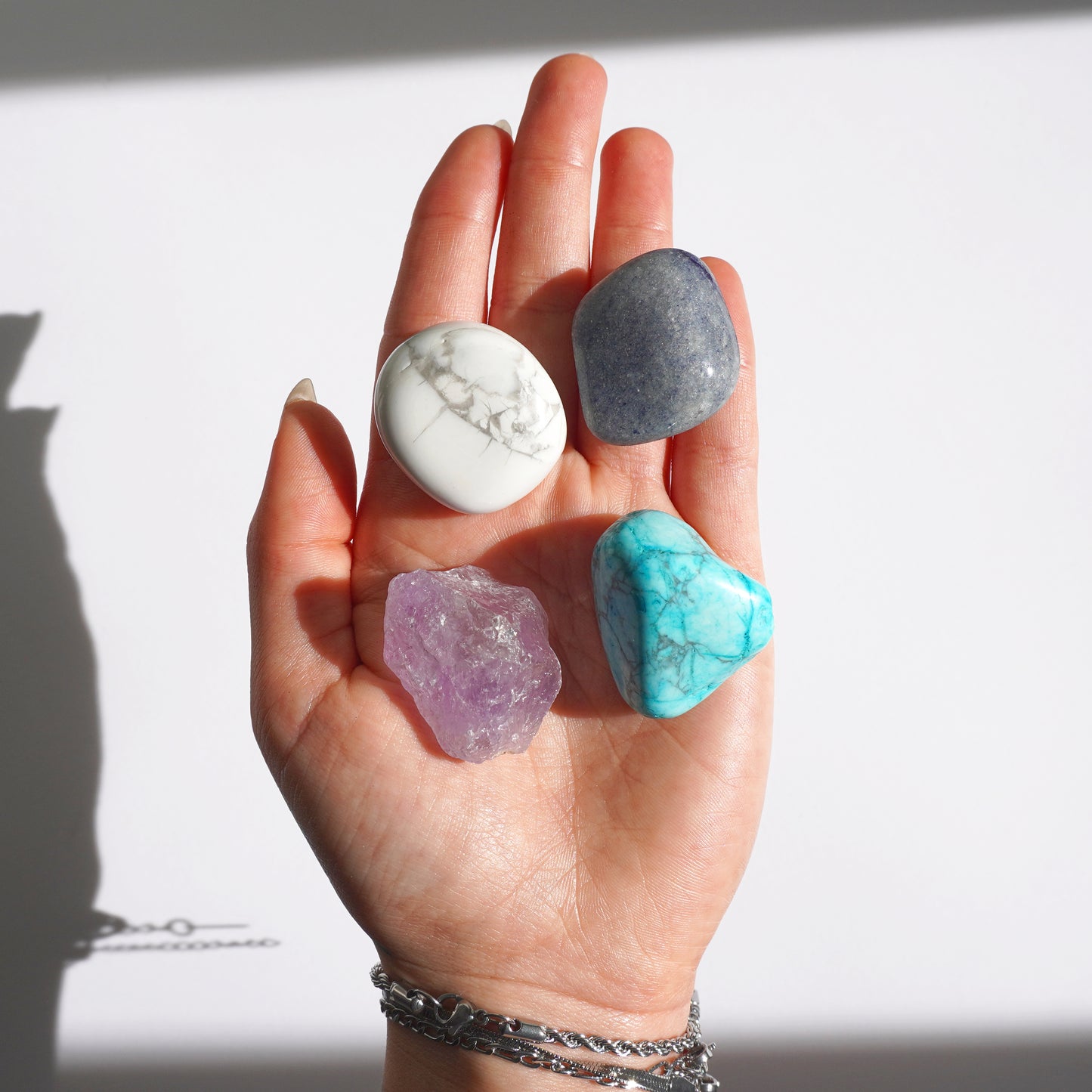 Kit de Minerales | Calma mental y relajación - Minerales para estrés y ansiedad