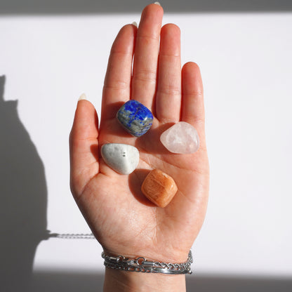 Kit de Minerales | Intuición y energía femenina - Minerales para ciclos y sensibilidad