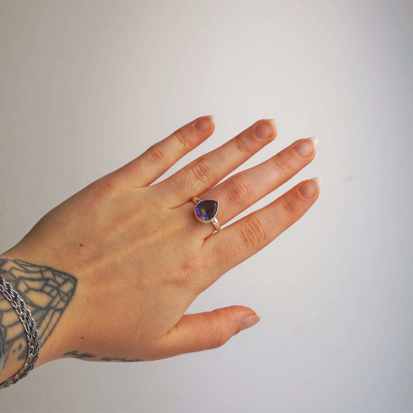 Anillo Topacio Místico