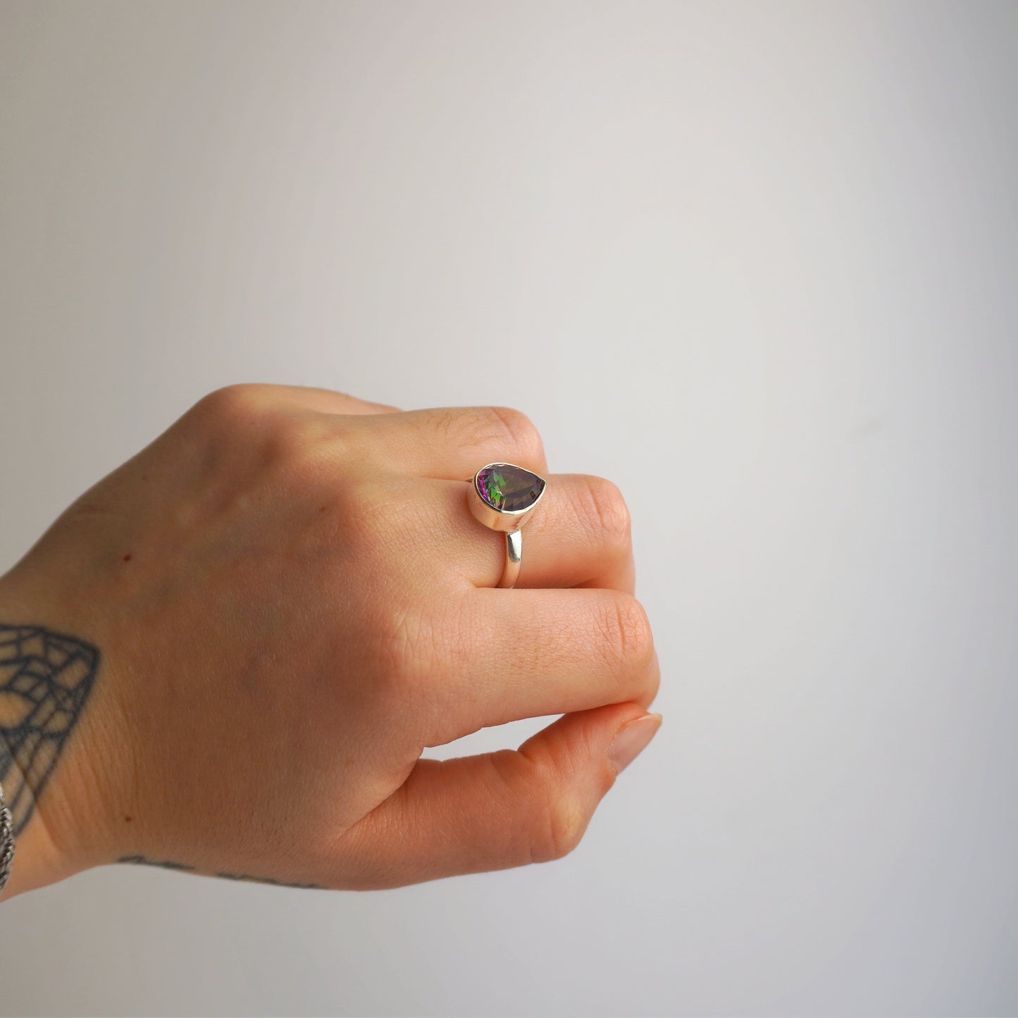 Anillo Topacio Místico