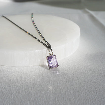 Collar joya de Amatista | Calma mental y paz
