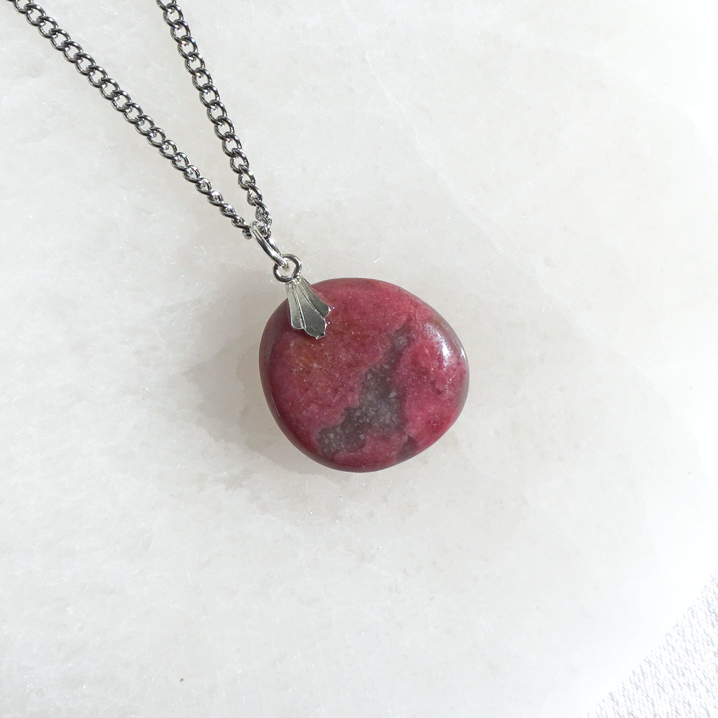 Collar Rodonita | Sanación emocional profunda