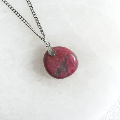 Collar Rodonita | Sanación emocional profunda