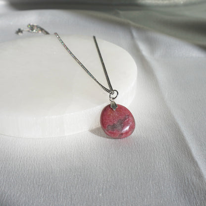 Collar Rodonita | Sanación emocional profunda