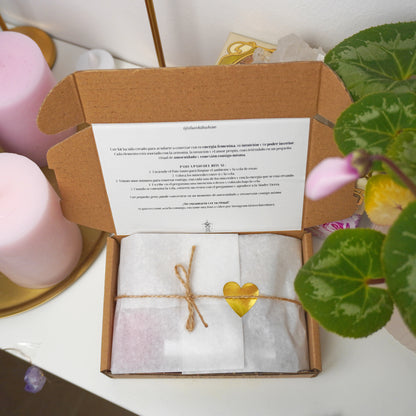 Kit ritual de la Mujer | Energía Femenina y Amor Propio | Minerales y Ritual para conectar con tu Poder Interior