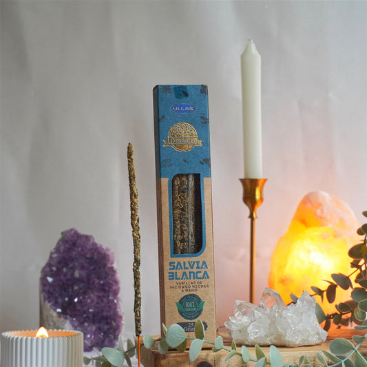 Incienso Salvia Blanca - Limpieza energética, protección y renovación espiritual | Ullas
