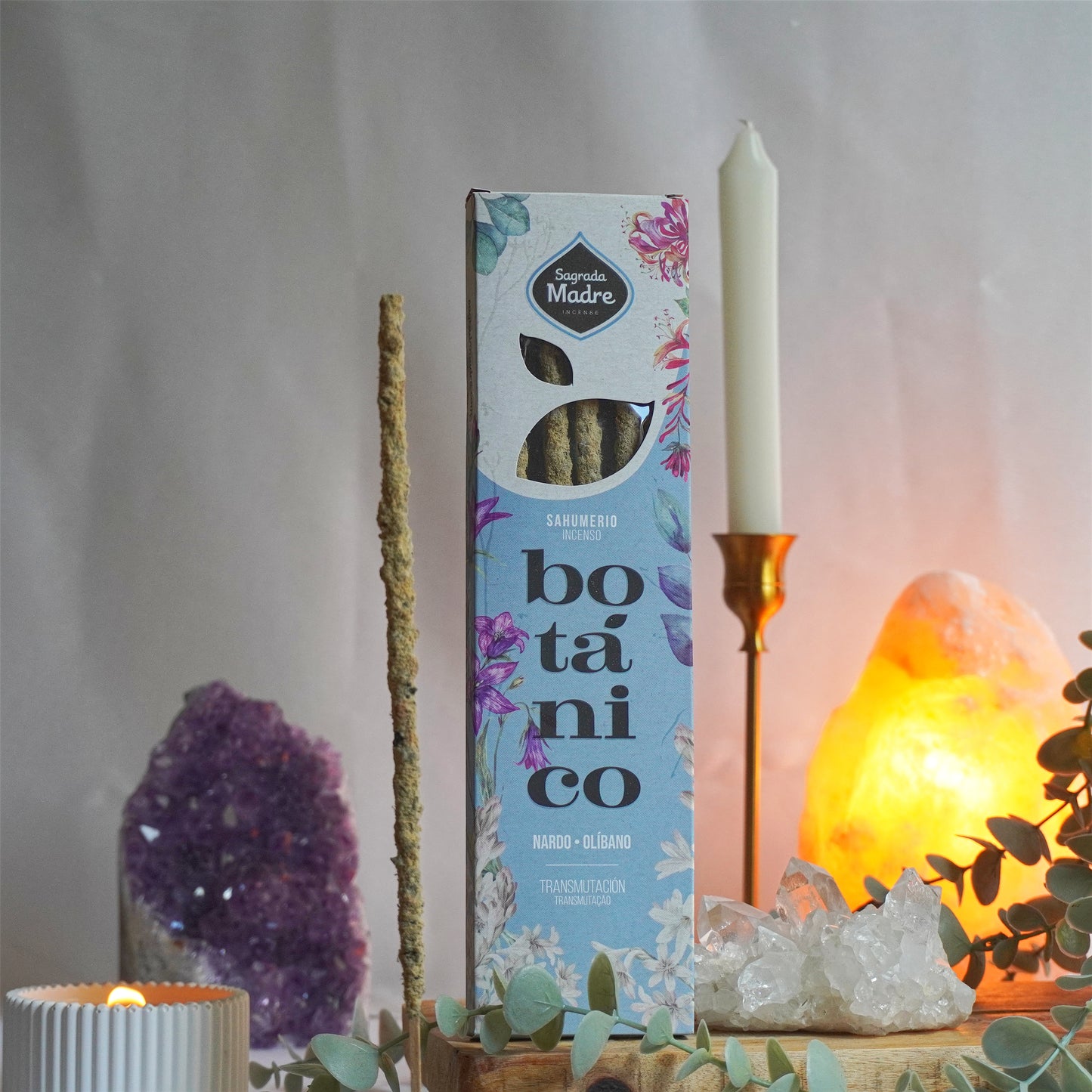 Incienso Botánico - Nardo y Olíbano - Limpieza, purificación y transmutación | Sagrada Madre