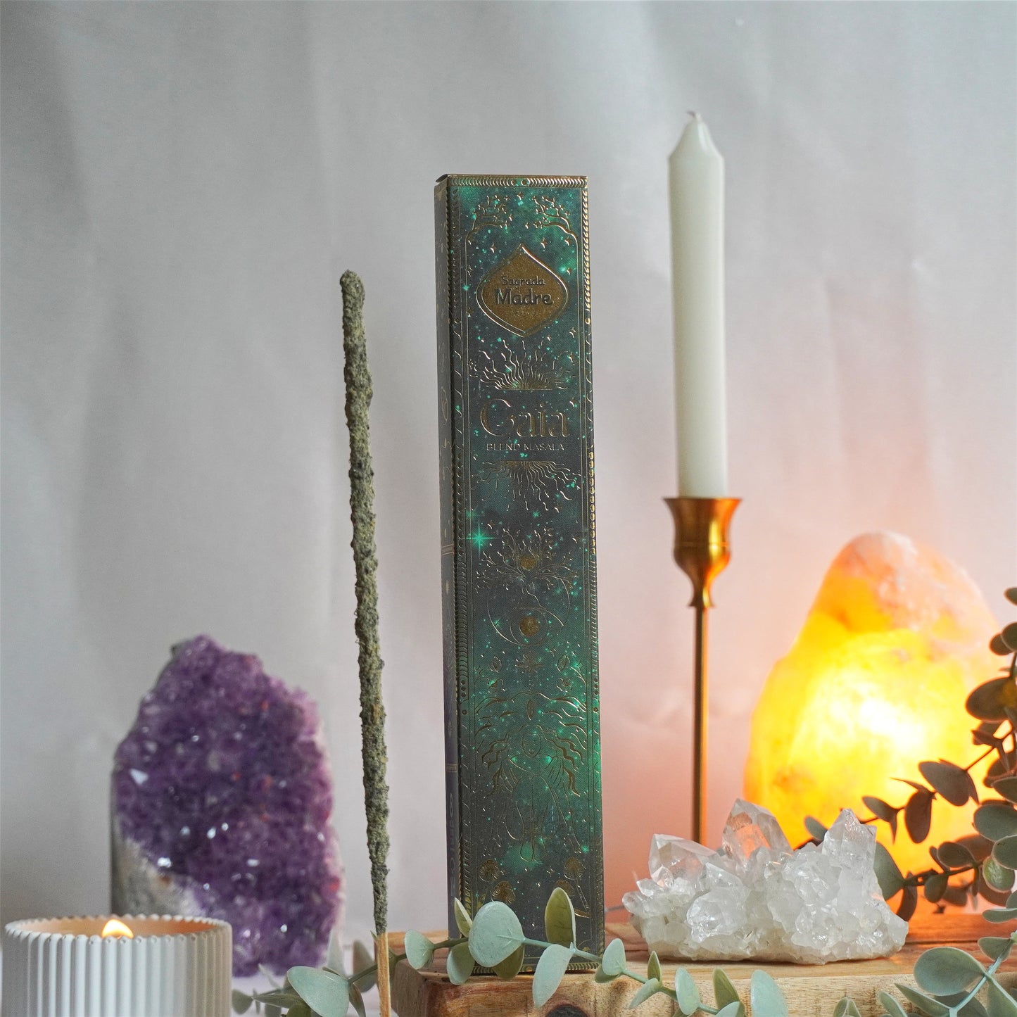 Incienso Gaia - Conexión espiritual, equilibrio y paz | Sagrada Madre