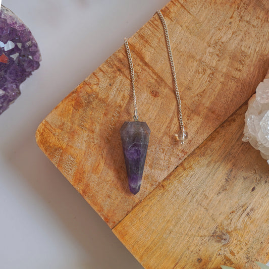 Péndulo de Amatista | Calma mental y paz