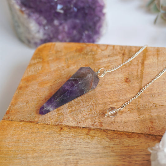 Péndulo de Amatista | Calma mental y paz