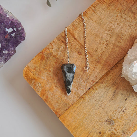 Péndulo de Piedra Luna | Energía femenina e intuición