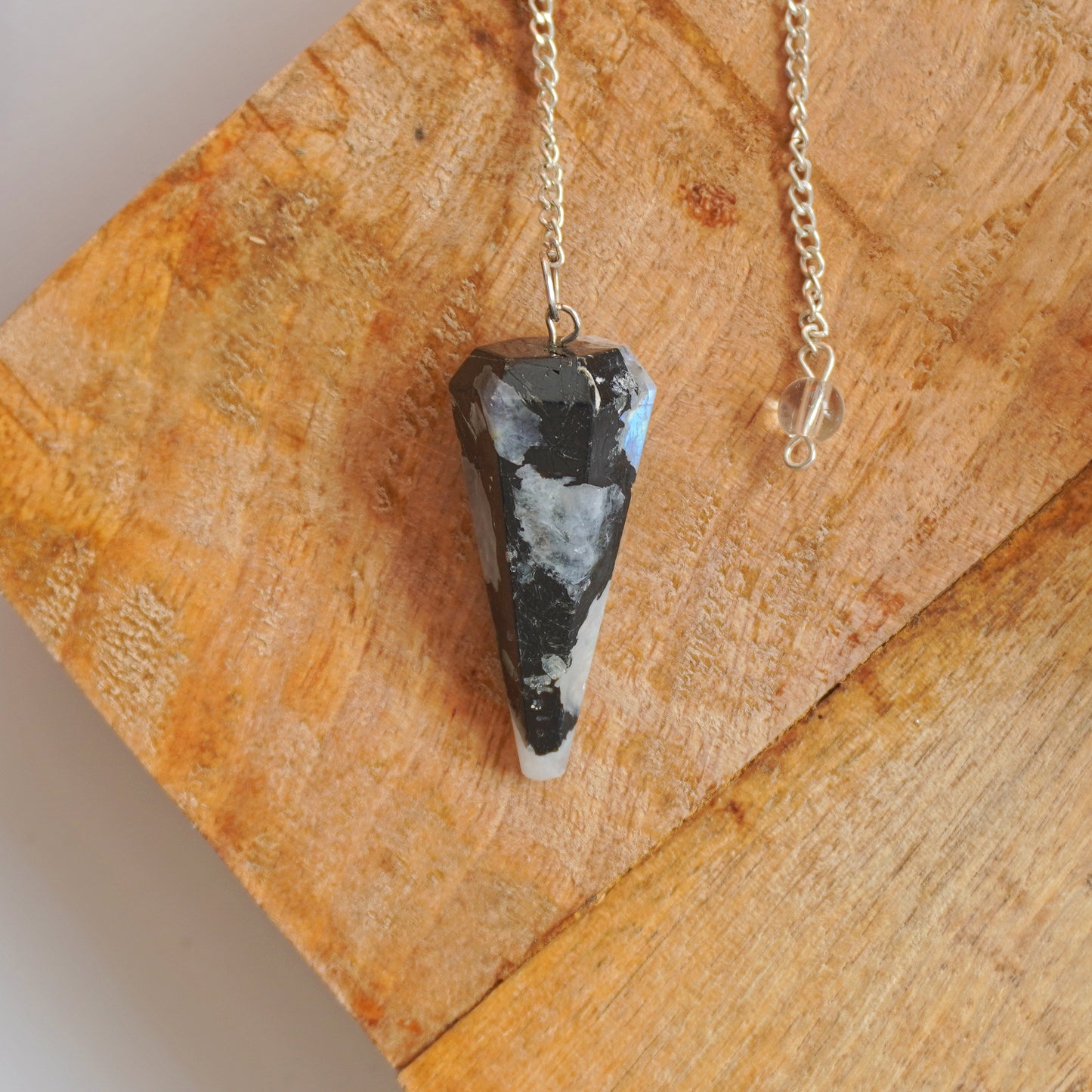 Péndulo de Piedra Luna | Energía femenina e intuición