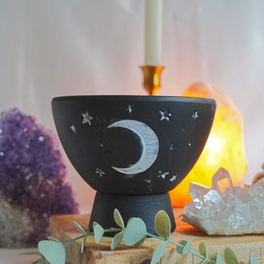 Portasahumerios Noche Estrellada - Soporte para atados de hierbas y palo santo