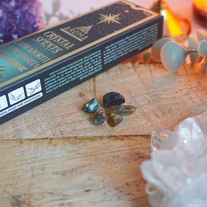 Incienso Labradorita - Intuición, protección y conexión espiritual | Aroma
