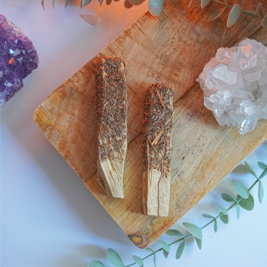 Palo Santo con Citronela - Limpieza energética, antimosquitos y frescor natural