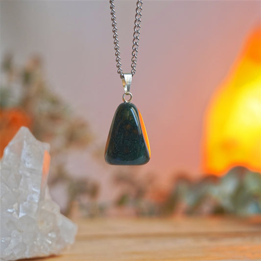 Collar Ágata Musgosa | Conexión con la naturaleza y crecimiento