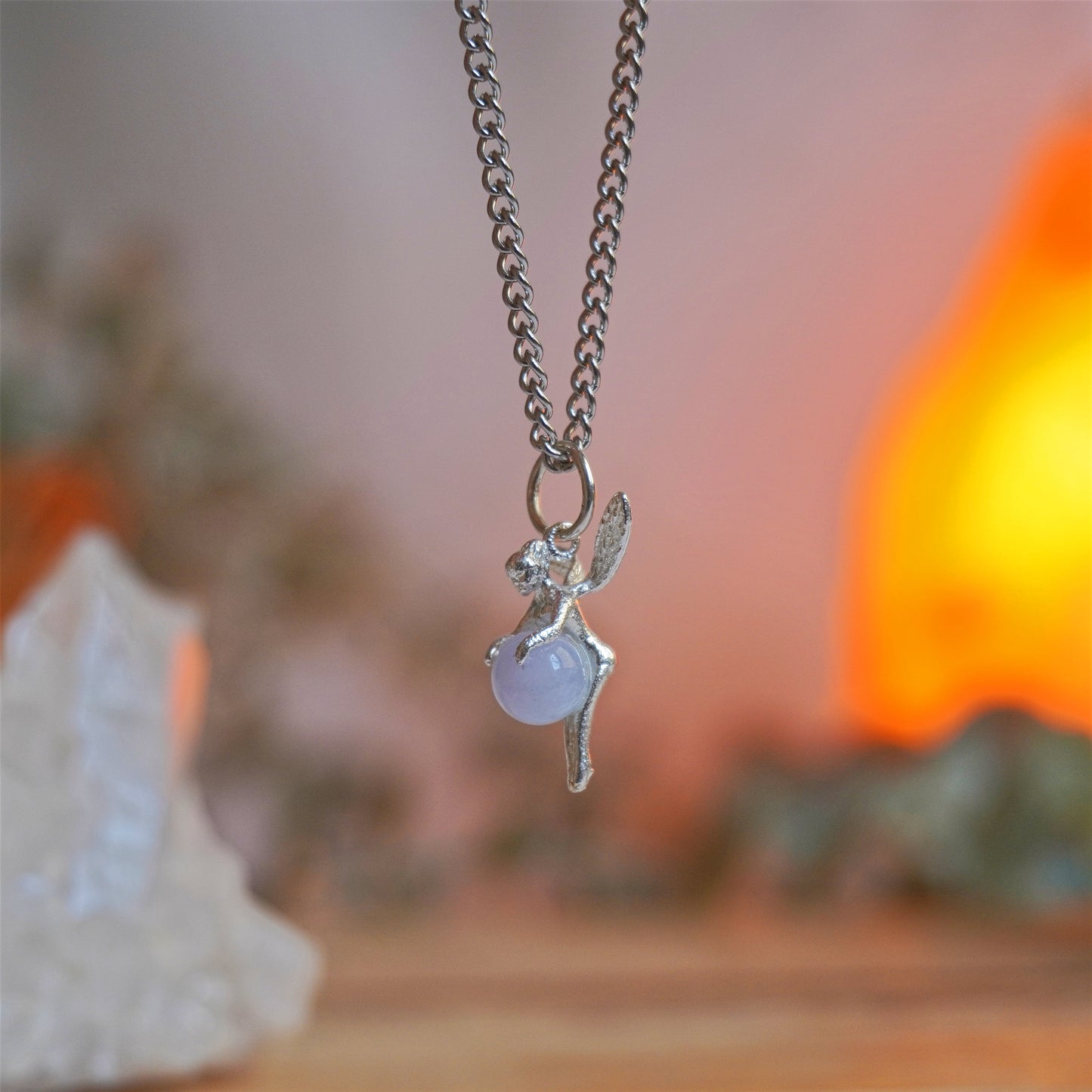 Collar Hada con Calcedonia | Creatividad y armonía