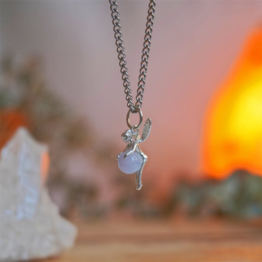 Collar Hada con Calcedonia | Creatividad y armonía