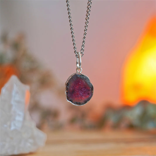 Collar Turmalina Sandía | Amor y liberación