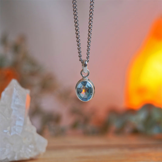 Collar joya de Topacio | Manifestación y abundancia