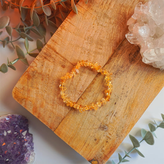 Pulsera Citrino | Chips | Abundancia y optimismo