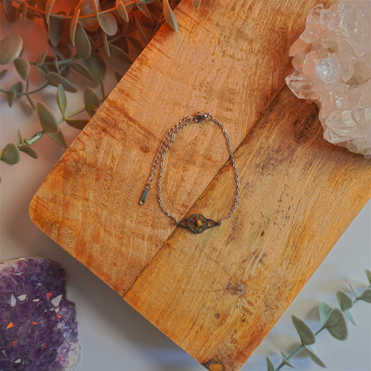 Pulsera Nudo Celta con Ojo de Tigre