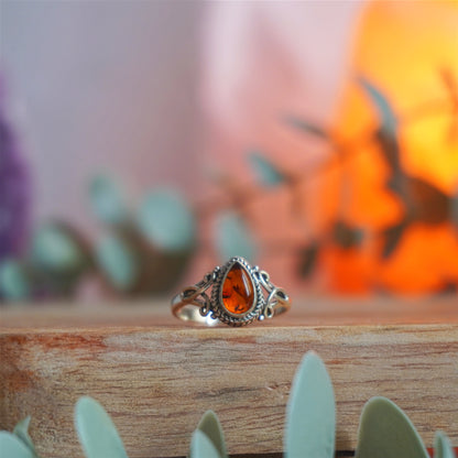 Anillo Ámbar | Vitalidad y transmutación