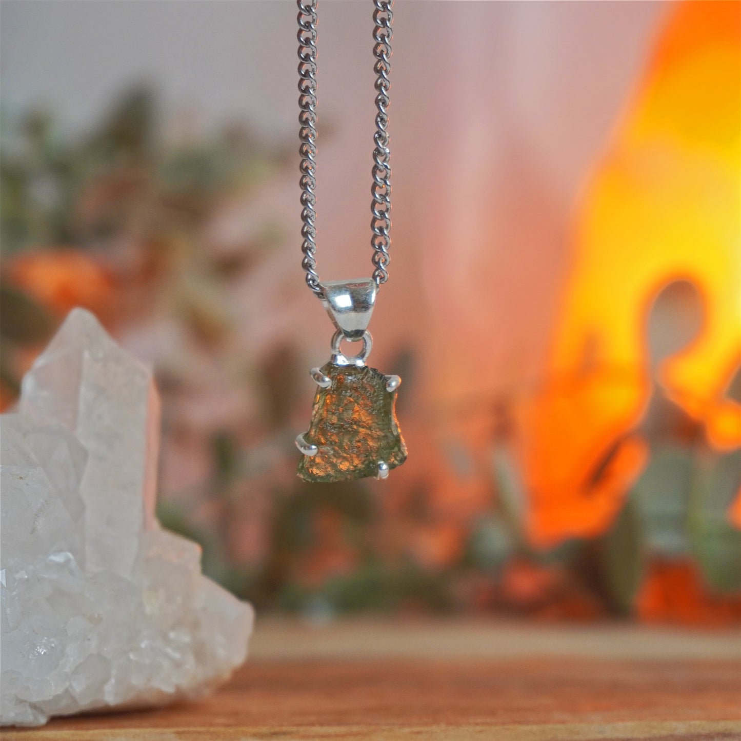 Collar Moldavita | Cambio profundo y evolución espiritual