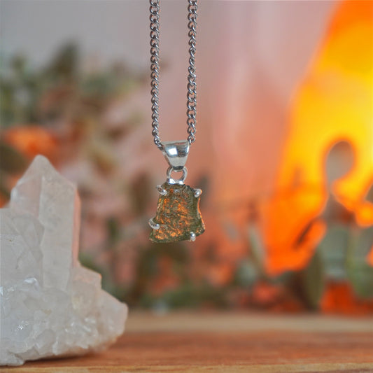 Collar Moldavita | Cambio profundo y evolución espiritual