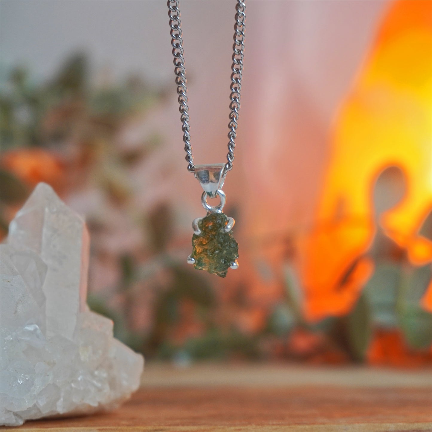 Collar Moldavita | Cambio profundo y evolución espiritual