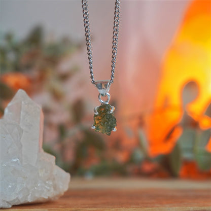 Collar Moldavita | Cambio profundo y evolución espiritual
