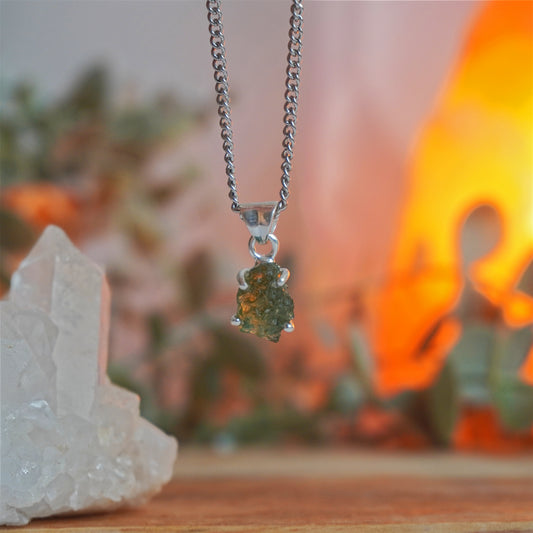 Collar Moldavita | Cambio profundo y evolución espiritual