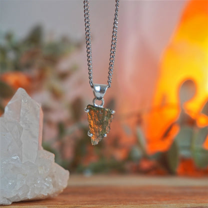 Collar Moldavita | Cambio profundo y evolución espiritual